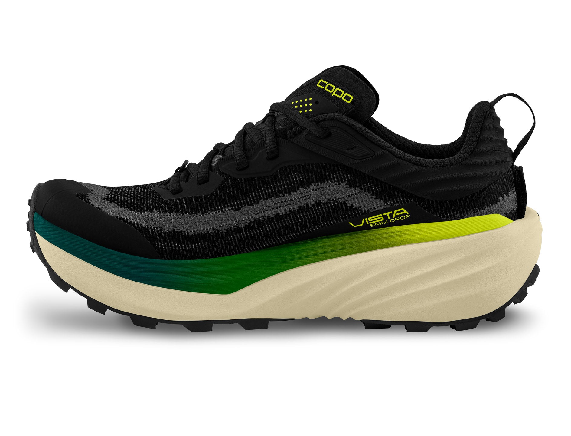 Vista | Mens - Black/Lime